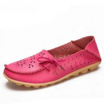 YAERNI20 colors Real leather flat shoes Woman Fashion leisure shoes Daliy women Office lady party footwear size 34- 44E1298