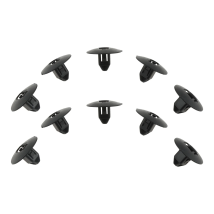 10Pcs 30763619 Auto Front Bumper Grille-Deflector Panel Clip for Volvo 08-16 XC70 Car Plastic Fastener
