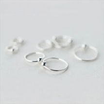 s925 Sterling Sliver Small Tiny Ball Earrings 6mm 8mm 10mm 12mm Minimalist Huggie Hoop Ear Piercing Tragus Helix Cartilage 2020