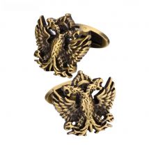 SAVOYSHI 2 colors available Shirt Cufflinks for Mens High quality Vintage Metal Double-headed eagle Cuff links Brand Jewelry