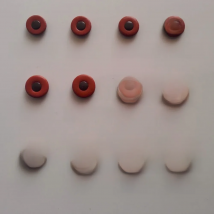 (30 Pieces/Lot) 17.5mm 18mm To 25mm Individual Saxophone Pads In Saxophone Parts