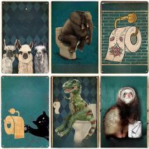 Nice Butt Retro Poster, Vintage Metal Tin Sign, Your Butt Napkins My Lord Painting, Plauqe Bar, Cafe, Home Room, Wall Decor