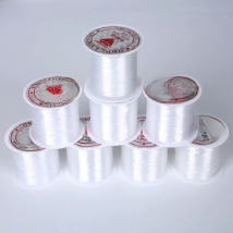 0.2/0.25/0.3/0.35/0.4/0.45/0.5/0.6mm 20-100m Transparent Non-Stretch Fish Line Wire Nylon String Beading For Making Necklace DIY