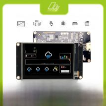 Nextion Enhanced NX4832K035 - Generic 3.5'' 480*320 Built-in RTC / Larger Flash Capacity / Faster MCU Clock HMI Touch Display