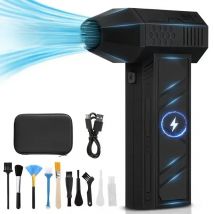 X3Max Electric Air Duster, Mini Turbo Jet Fan,Handheld Brushless Motor180,000 RPM, Cleaning PC and Keyboard, Car and Home, Blowe