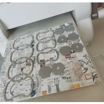 【GOGOCRAFT】MK001 Whale Tale Whale Tail Tab -Cutting Dies for JunkJournal Scrapbooking PaperDIY   Original Designs