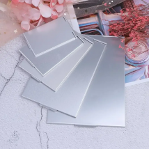 5 Sizes Pocket Rectangle Makeup Folding Mirrors Ultra-thin Folding Make Up Mirror Personalised Portable Compact Cosmetic Mirror