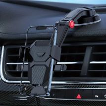 Car Phone Holder Stand Gravity Dashboard Phone Holder Universial Mobile Phone Support For iPhone 13 12 Pro Xiaomi Samsung