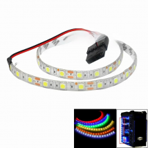 LED Strip Background Light 5050 12V waterproof blue red green white ribbon for Background PC Computer Case Adhesive Strip Light