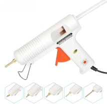 Chanseon 150W EU/US Hot Melt Glue Gun Smart Adjustable Temperature  Copper Nozzle Heater Muzzle Diameter 11mm Craft  Repair Tool