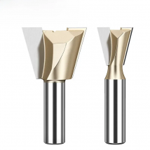 Tideway Dovetail Router Bits Joint Milling Cutter Tools for Furniture Building Cabinet Making Engraving Cutting Tool for Wood