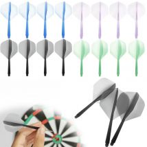 3-15Pcs Integrated Dart Flights and Shafts Anti-fall Professional Darts Plastic Integrated Dart Shaft and Flights Dart Accessory