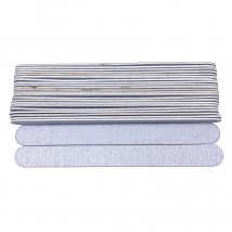 10 Pcs/lot Grey Wood Nails File Sanding Professional Accessories 100/180 Grit Lime A Ongle Manicure Pedicure Washable Art Tools