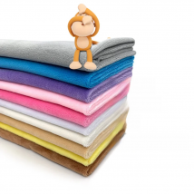2022 New Mochi Minky  1mm Pile Super Stretch 5% Spandex Mochi Soft Short Plush Fabric Toys Cloth Sofa  Pajamas Sewing Material