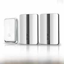 Wireless Doorbell Self-Powered No Battery Waterproof IP44 Wide Voltage 110-240V Global Plugs Long Range Remote Control CE