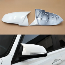 2x White mirror cover Black mirror cover Overlay for BMW 1 2 3 3GT 4 X1 E84 M2 i3 Series F20 F21 F22 F23 F30 F31 F32 F33 F34 F80