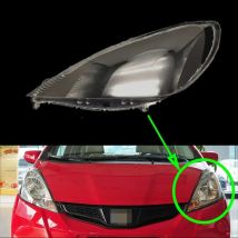 For Honda Fit Jazz Hatchback 2011~2013 Headlight Lens Car Headlamp Cover Replacement Car Light Glass Auto Shell