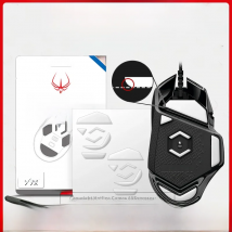 2 Sets Hotline Games 3.0 Plus Rounded Curved Edges Mouse Skates for Logitech G502 Hero Wired Gaming Mouse Feet Pad Replacement