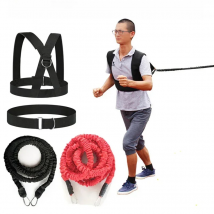 Running Sprint Dash Track and Field Pull Rope Resistance Bands for Football Basketball Powerful Strength Explosive Force