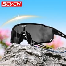 SCVCN Nuovi occhiali da sole da ciclismo Sport all'aria aperta Occhiali da corsa Occhiali da bicicletta MTB Uomo Donna Occhiali da bici UV400