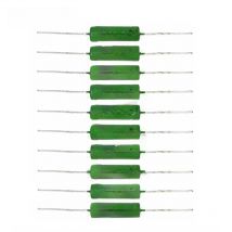 5PCS RX21 6W Wire Wound 5% Resistance Gepyun 1R 10R 100R 1K 10K 12K 15K 18R 20R 22R 24R 27R 30R 33R 36R Resistor RX21-6W