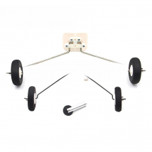 1400mm Surfer X8 / 800mm Mini Surfer 800 Glider Steel Wire Landing Gear With Sponge Wheel For RC Airpalne Fixed-wing Models DIY