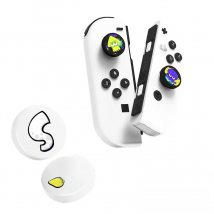 NEW for Splatoon 3 Silicone Thumb Stick Grip Caps Analog Joystick Cover Case For Joy-Con Switch Controller for Nintendo Switch