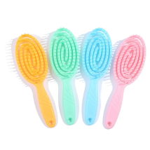 Relaxing Elastic Massage Comb Portable Hair Brush Massage Brush Brushes Head Combs Scalp Massage Brush Wet And Wavy Bundl