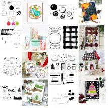 Holiday Mugs House Door Greetings Christmas Noel Joy Winter Scenes Stamps And Dies Set for DIY Scrapbooking Cards Craft 2020 New