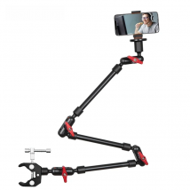 BFOLLOW 32" 22" Mobile Phone Bracket Magic Arm for Camera Articulated Flexible with Desk Clamp Mount Tablet Magsafe Webcam Stand