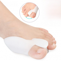 Pexmen 2/4/8Pcs Gel Big Toe Separator Bunion Corrector Pain Relief Hallux Valgus Straighter Orthopedic Toe Protector Spacer