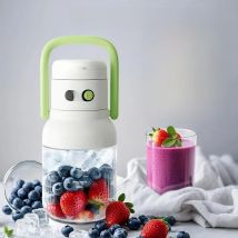 Portable Juicer, 33oz. Vessel, USB-C Rechargeable, Easy To Clean, Suitable For Juicing Fruits And Vegetable,