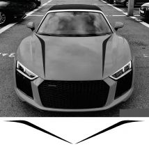 2 x New Styling Auto DIY Styling Decals Stripes Car Body Vinyl Decals Hood Cover Stickers Vinyl Films