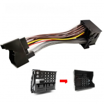 40 Pin Quadlock Extension Wiring Harness Plug Play Cable Adapter for Citroen Peugeot VW Audi BMW Seat Opel Skoda Mercedes Ford