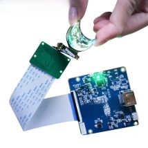 1.39 Inch Flexible OLED Display 400(RGB)*400 Round AM-OLED Screen MIPI Micro USB Controller Driver Board VR AR Panel