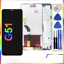 6.5'' LCD for Motorola Moto G51 5G XT2171-1 LCD Display Touch Screen Assembly for Moto G51 5G XT2171 LCD Replacement With Frame