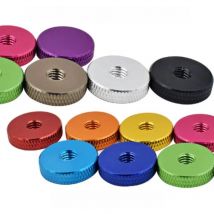 10/5pcs M3 M4 M5 M6 Hand-nut Knurled Aluminum Thumb Nut aluminum Hand Tighten Nut Nuts