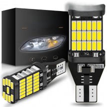 Katur 2Pcs 1200Lm T15 W16W LED Canbus Bulbs 920 912 4014SMD White 12V LED Reversing lights for BMW Mercedes Benz W203 W211 W204