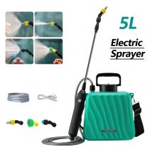 Spruzzatore elettrico portatile multiuso ad alta pressione per disinfezione a lunga durata per spruzzatore di piante da frutteto agricolo 5L