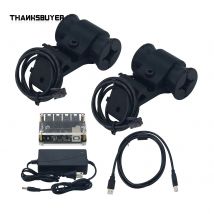 Kit di vibrazione nero di alta qualità simposlayer per pedale simulatore RC per accessorio per giochi di corse di freatec MOZA