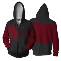 Star Voyager Trek Hoodies 3D Print Men Hoodie Hoody Man Hip Hop Casual Coat Sweatshirts with Zipper