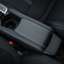For Honda Civic 10th Gen 2016 2017 3pcs Car Center Control Armrest Microfiber Leather Cover