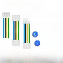 JST PH2.0mm Silicone Wire Connector 2/3/4/5/6/7/8/9/10/11/12Pin Cable Crimp Terminals Block Jack Plug 22AWG Copper wire PHR2.0