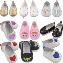 Doll Shoes Clothes Handmade Heat Captain Boots 7cm Mini Shoes For 18Inch American &43cm Baby New Born,OG Girl Doll Accessories