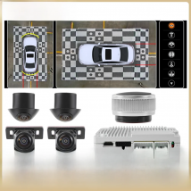 Carsanbo 1080P All Around View 360 Degree Bird 3D Camera Surround Panoramic System Circular Review DVR Recorder Monitoring