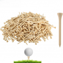100/300Pcs Tees Golf Tees Bamboo Tee Golf Balls Holder 3 Sizes 54mm,70mm,83mmAvailable Stronger than Wood Tees Drop Ship
