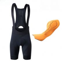 YKYWBIKE Men's Cycling Bib Shorts Italy Interface Padding 7 Hours Riding Bicycle Bib Pants Pro Summer Road Bike Bibs