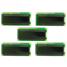 162 1602 16X2 1602A Character LCD Module Display Screen LCM Red Green  White Orange Yellow on FSTN Negative Black Background 5V