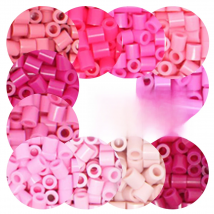 Pink Color 5mm Beads 1000PCS Pixel Art Hama Beads for Kids Iron Fuse Beads Diy Puzzles Gift Children Toys