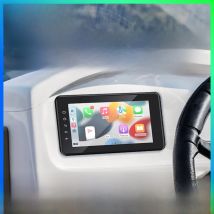AKAMATE 8inch Boat Radio CarPlay Android Auto Marine Stereo Media Player FM AM Radio Receiver Waterproof for RV ATV UTV SPA RZR